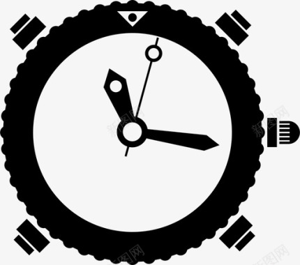 手表时钟潜水图标图标