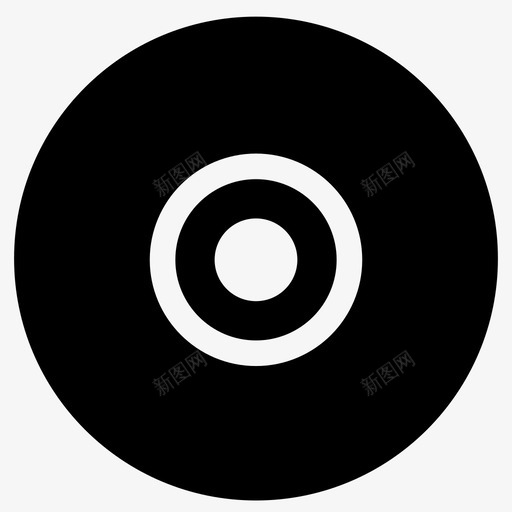 cd电脑磁盘图标svg_新图网 https://ixintu.com cd 存储器 文件 电脑 磁盘 音乐