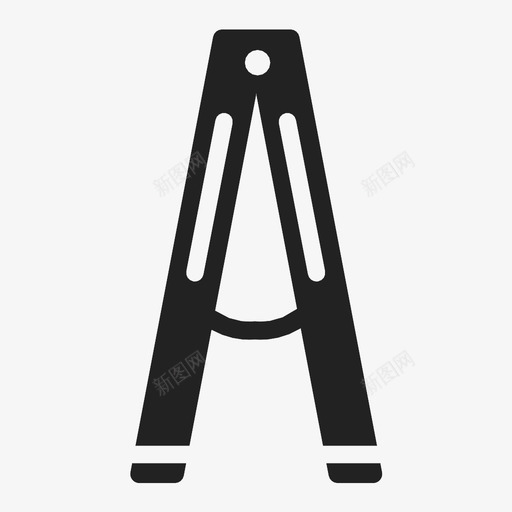 梯子攀爬设备图标svg_新图网 https://ixintu.com 工具 攀爬 梯子 设备