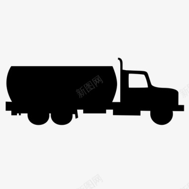 卡车燃料天然气图标图标