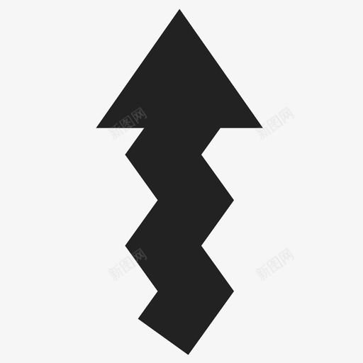 箭头蜿蜒曲折图标svg_新图网 https://ixintu.com 导航 引导 指南 方向 曲折 概述 步骤 箭头 蜿蜒