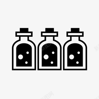 甲醛小瓶毒素图标图标