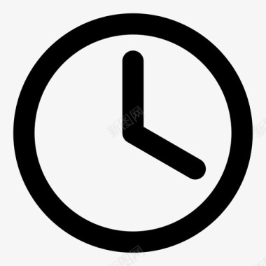 时钟计时定时器开关图标图标