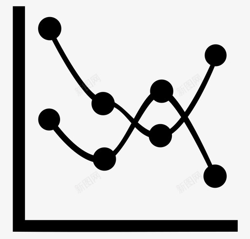 折线图图表指标图标svg_新图网 https://ixintu.com kpi 信息图 图表 折线图 指标 统计 进度