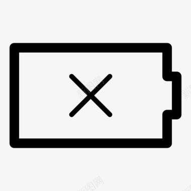 放电小充电电池放电图标图标