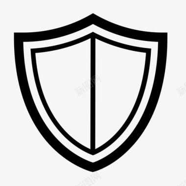 盾牌安全防护图标图标