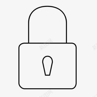 锁门禁密码图标图标