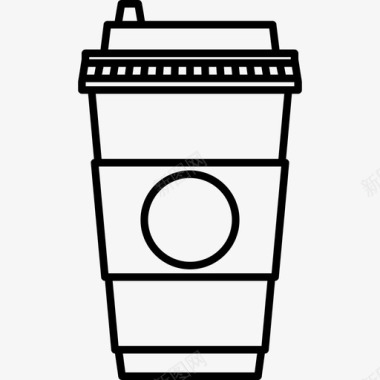 咖啡纽约偶像星巴克图标图标