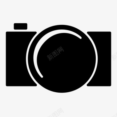 采购产品照相机定点和拍摄摄影图标图标