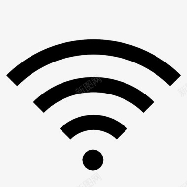 wifi无线连接wifi信号图标图标