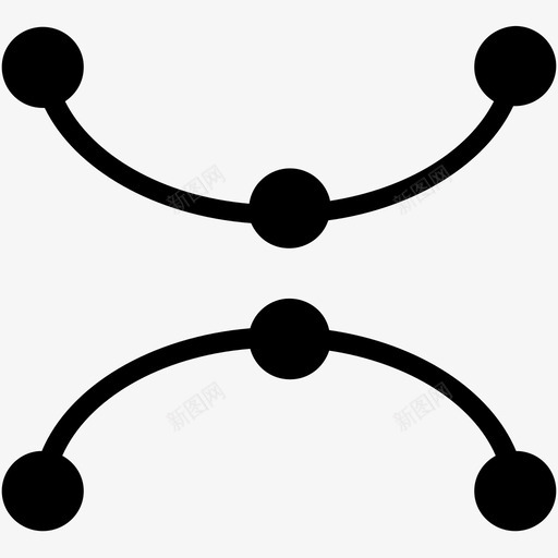 双曲线几何数学图标svg_新图网 https://ixintu.com 几何 双曲线 数学 数学家