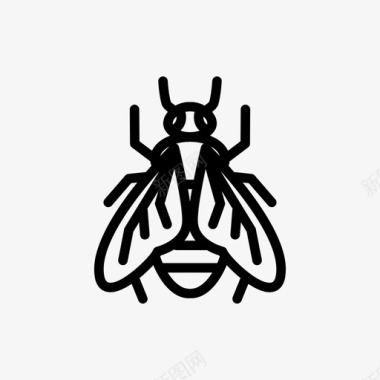 蜜蜂传粉花粉图标图标