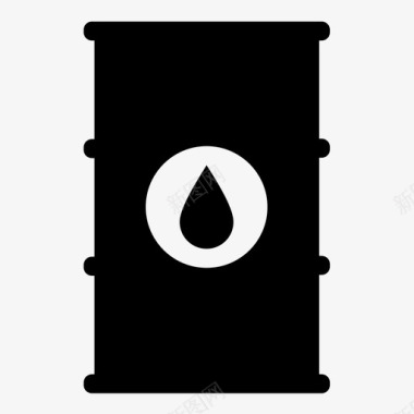 油桶原油天然气图标图标