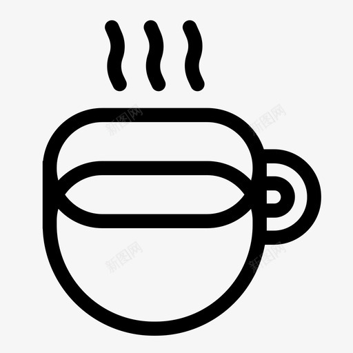 热饮茶蒸图标svg_新图网 https://ixintu.com 杯子 热咖啡 热巧克力 热茶 热饮 热饮料 茶 蒸 马克杯