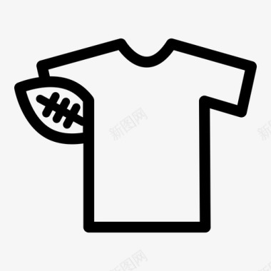 球衣T恤团队运动图标图标