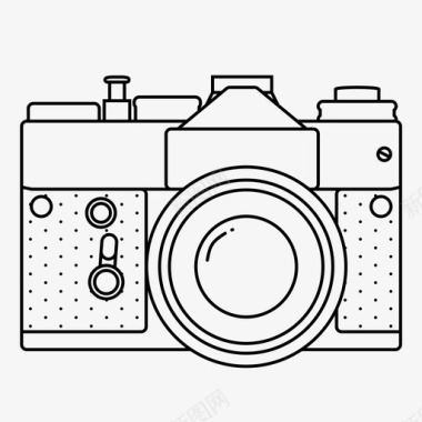 zenit 12xp老派摄影图标图标