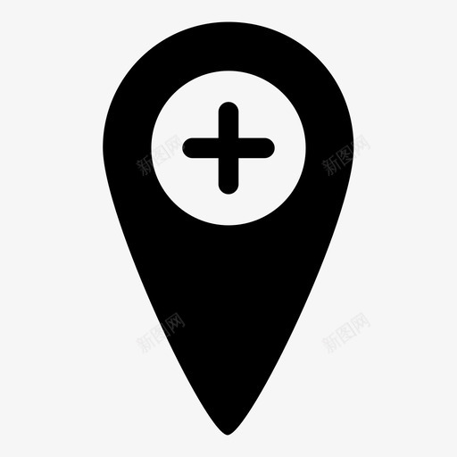 地图标记轨迹定位svg_新图网 https://ixintu.com 地图标记 定位 导航 指南针 查找 轨迹