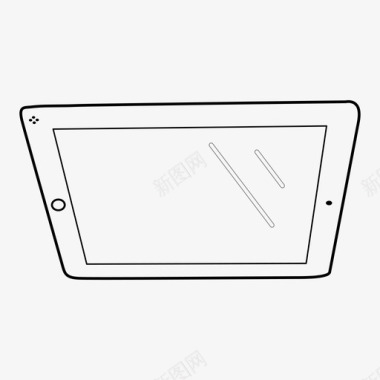 平板电脑科技智能设备图标图标