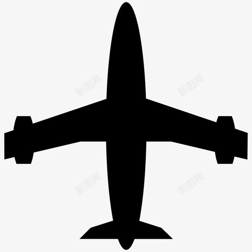 飞机机场私人飞机图标svg_新图网 https://ixintu.com 旅行 机场 私人飞机 飞机