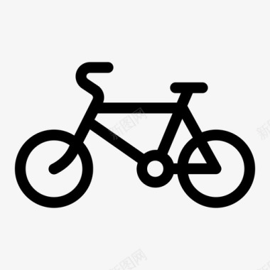 自行车公路自行车骑自行车图标图标