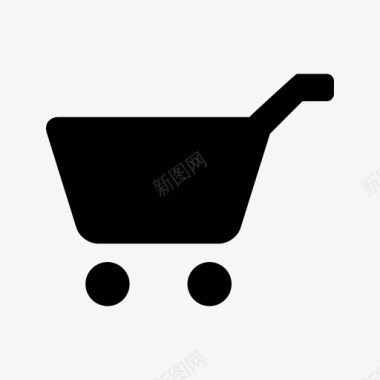 购物车零售商店图标图标