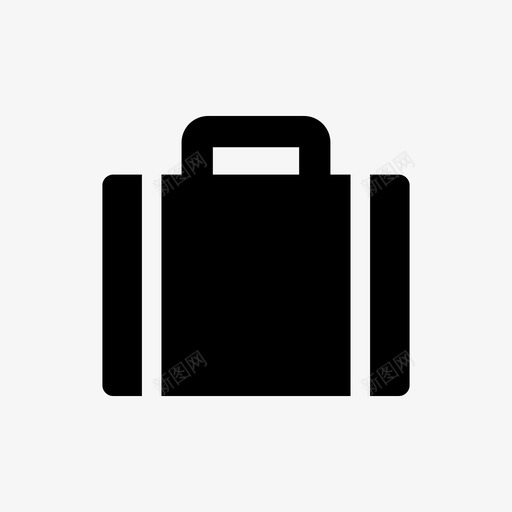 公文包旅行东西图标svg_新图网 https://ixintu.com 东西 人 公文包 包装 手提箱 打包 旅行 日常 行李 轻松愉快