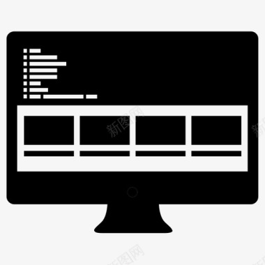 网页开发python程序员图标图标