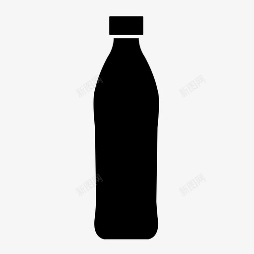 瓶子回收塑料瓶图标svg_新图网 https://ixintu.com 回收 塑料瓶 容器 汽水瓶 玻璃瓶 瓶子 饮料