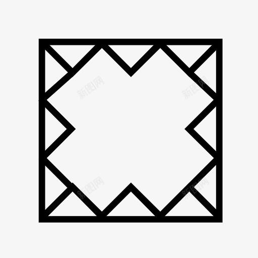 图形形状多边形图标svg_新图网 https://ixintu.com 几何 几何图形 几何对象 图形 多边形 对象 形状 数学 正方形