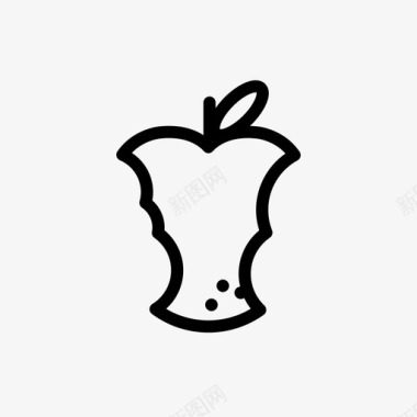 苹果豆类麦金塔图标图标