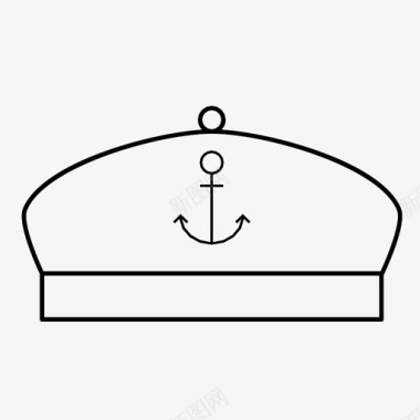 水手帽海狗海盗图标图标
