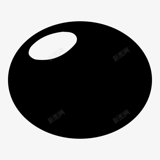 水滴圆形音符图标svg_新图网 https://ixintu.com 圆形 气泡 水 水滴 液体 珠子 音符 黑色