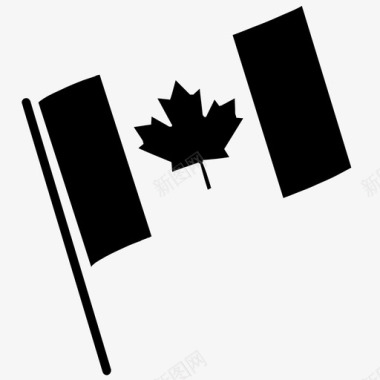 加拿大代表国家符号图标图标