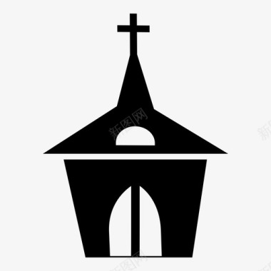 教堂宗教耶稣图标图标