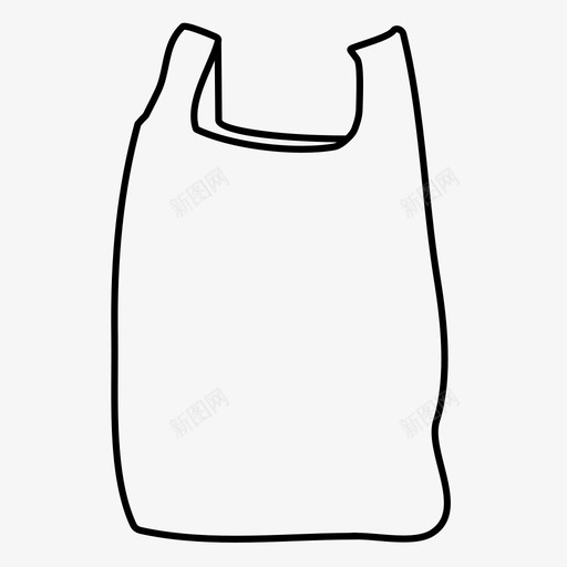 袋子杂货袋塑料袋图标svg_新图网 https://ixintu.com 塑料袋 杂货袋 袋子 购物袋