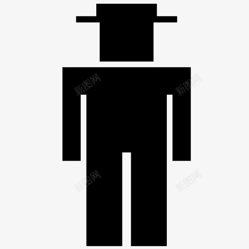 男人男孩农夫图标svg_新图网 https://ixintu.com 人 农夫 帽子 机器人 男人 男孩