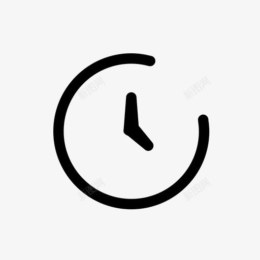 时钟时间跨度图标svg_新图网 https://ixintu.com 分钟 历史记录 小时 持续时间 时钟 时间 秒 跨度 间隔