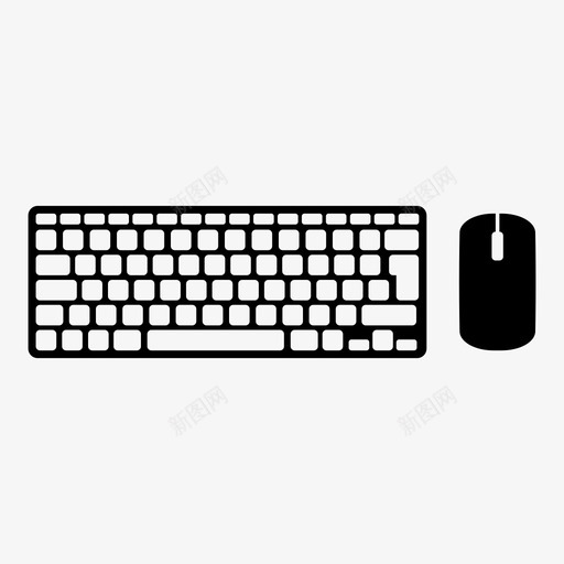 键盘电脑按键图标svg_新图网 https://ixintu.com 按键 电脑 键盘 鼠标