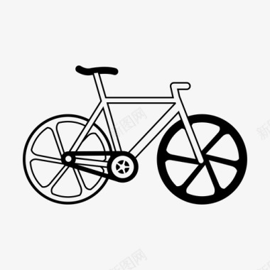 自行车单速自行车单速图标图标
