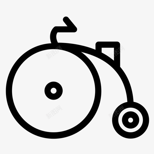 老式自行车原装自行车旧学校图标svg_新图网 https://ixintu.com 原装自行车 旧学校 旧自行车 经典 老式自行车