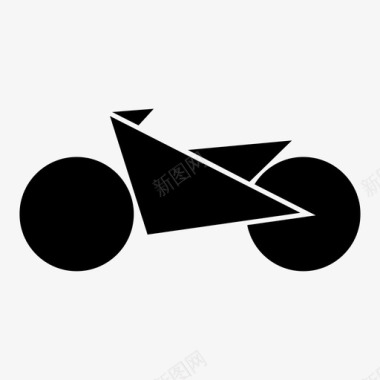 摩托车机动机动车辆图标图标