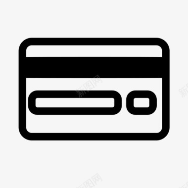 信用卡礼品卡礼券图标图标