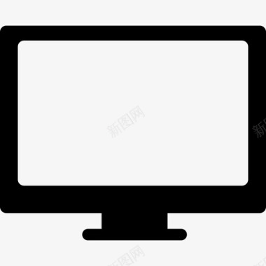 平板电视计算机计算机和媒体1图标图标