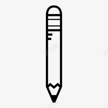 铅笔制造商工具图标图标