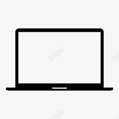 笔记本电脑个人电脑macbook图标图标