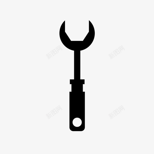 扳手工具制造商图标svg_新图网 https://ixintu.com 制造商 工具 建筑 手工 扳手 木工 自己动手