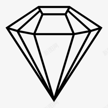 钻石露西天空价值图标图标