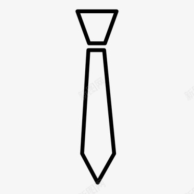 领带商务花式图标图标
