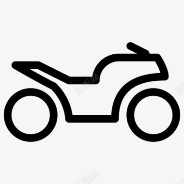 摩托车标志运输图标图标