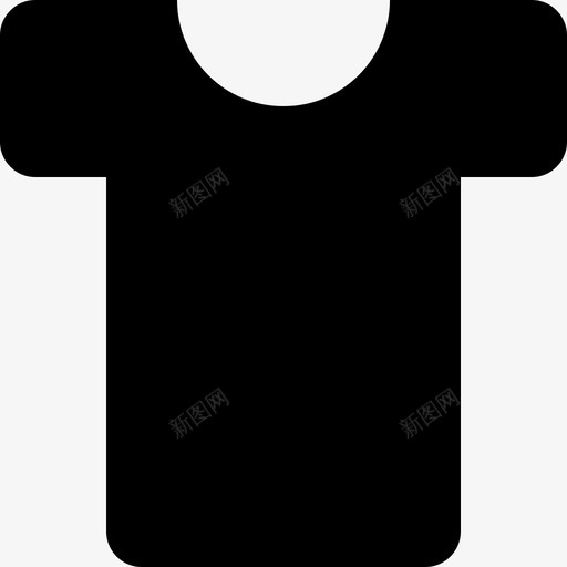 t恤款式外观图标svg_新图网 https://ixintu.com t恤 外观 时尚 服装 款式